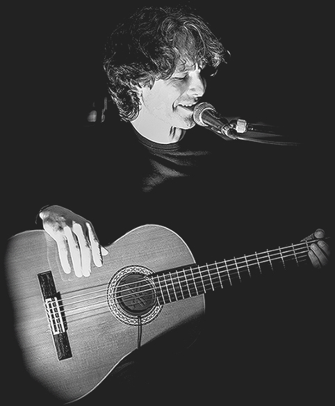 david on guitar